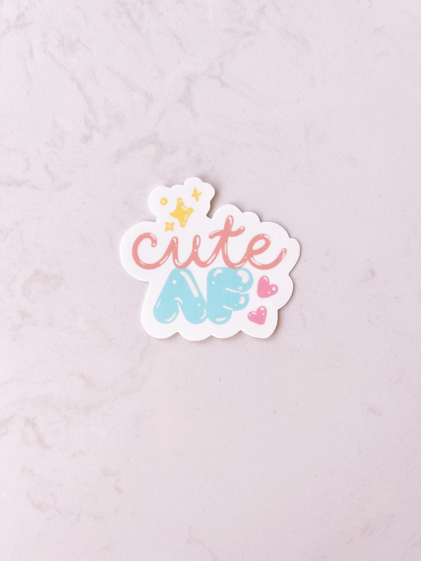 cuteAF Sticker